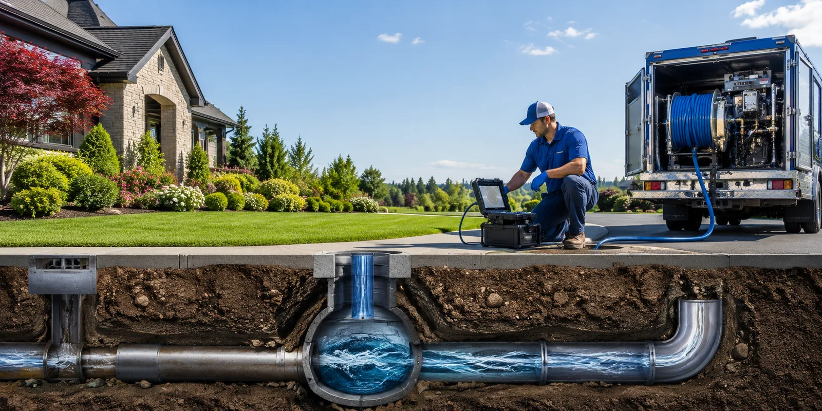 Drainage restoration information for Lake Ariel, PA